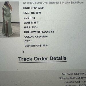 Elegant One-Shoulder Satin Dress in Chocolate